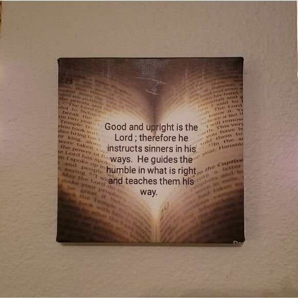 Inspirational Faith Gift Wall Hanging - Picture 2 of 8
